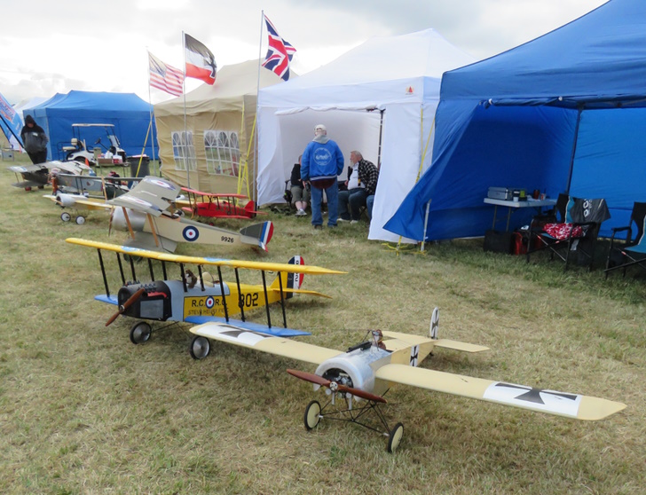 WWI aircraft RC models