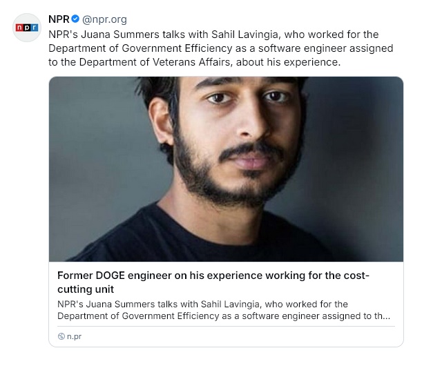 Sahil Lavingia speaks