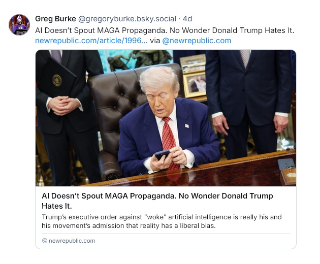 AI doesn't do propaganda well