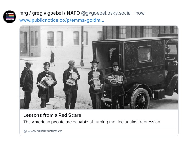 First Red Scare