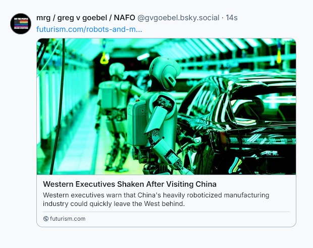 Chinese factory automation