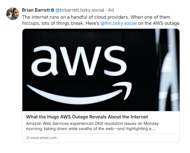 AWS crash