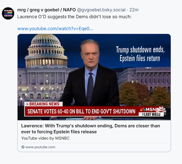 shutdown ends