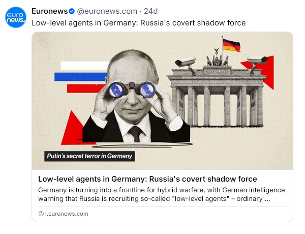 Russia recruits on Telegram