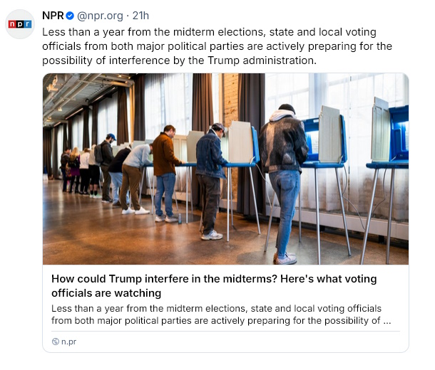 election cheating?