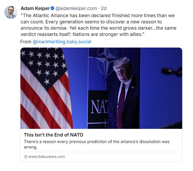 NATO endures