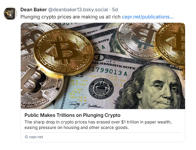 Bitcoin crash