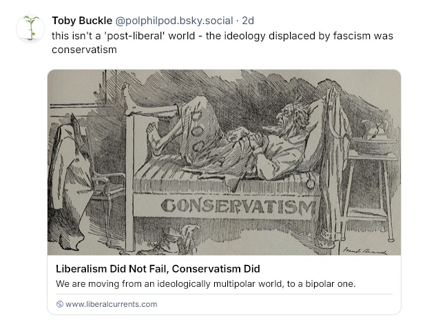 conservatism gone fascist