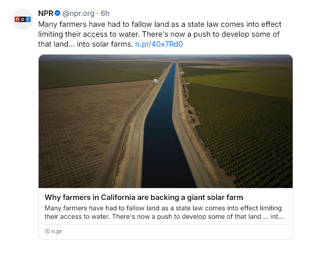 farmers and solar power