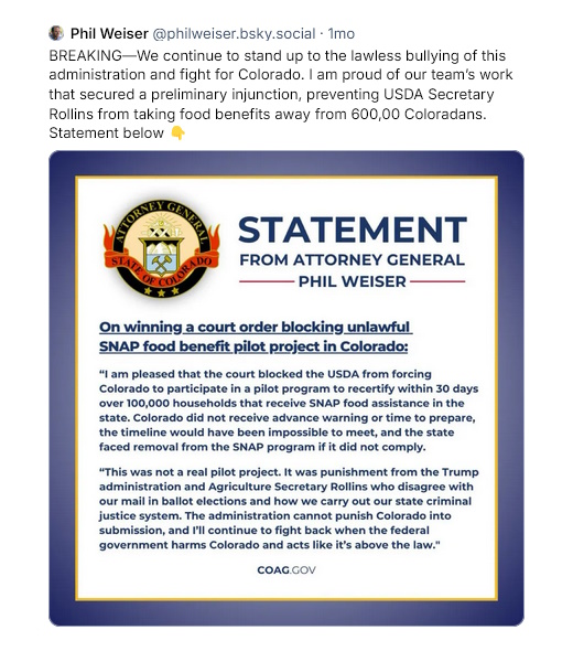 CO pushes back
