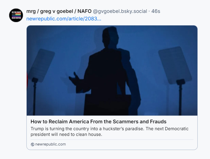 Trump the scammer