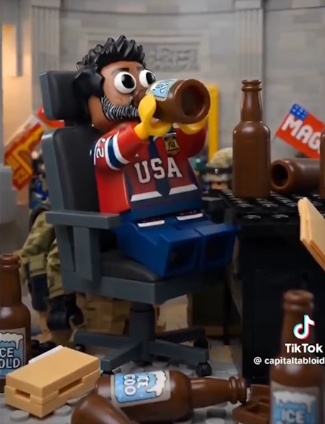 Kash Patel drinks