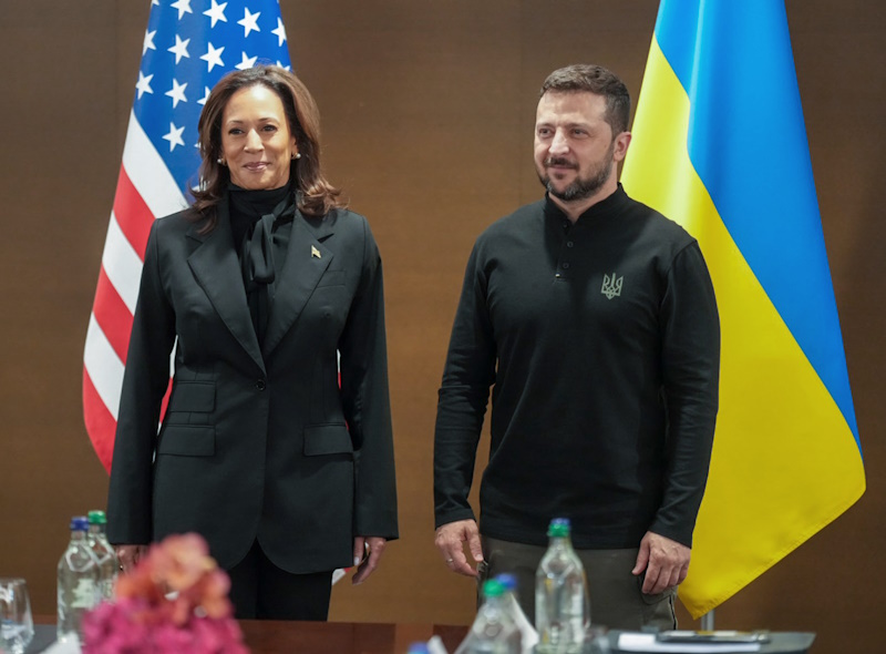 Kamala and Zelenskyy